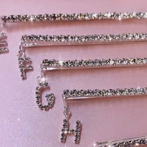 Dangling Alphabet Hair Pin